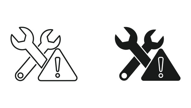 Two dead emoticon faces with xs for eyes and a frowny mouth in black and white
