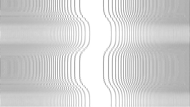 Modulation dither lines.Black vertical glitch lines on transparent and white background.CRT scan lines overlay