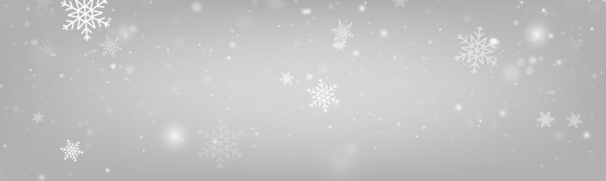Vector winter snowfall PNG overlay design. Soft white snowflakes fall on transparent background. PNG effect for seasonal photo editing use.
