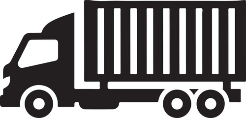truck - transportation icon vector design template © MstHazara
