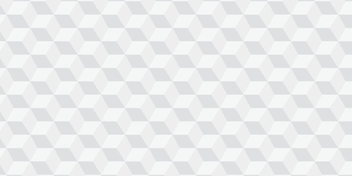 White abstract, creative cubes, triangle decoration, walls and wallpapers, textiles, square tiles vector, mosaic, infinite repeat, hexagon blocks