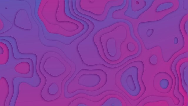 Waves Banner 3D Abstract Pattern Animated Background 02