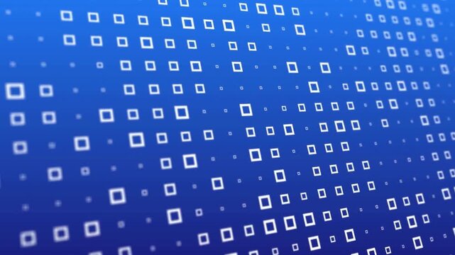 Blue binary code pattern forms a digital technology network background featuring zero and one numbers in a 3d vector design for internet software communication