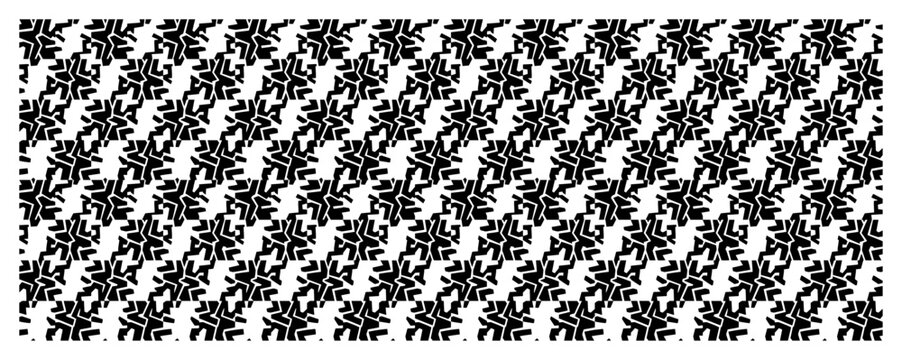 Geometric abstract pattern with diagonal repeating tessellation elements
