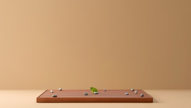 Colorful billiard balls on wooden pool table in minimalist warm room setup