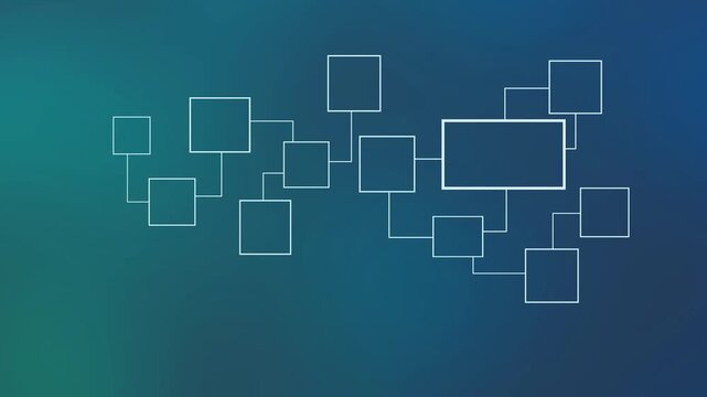 Modern blue cloud computing and data network infrastructure icon set for business technology and digital server storage.