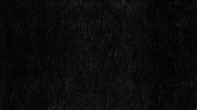 TV Static Noise Background &ndash; Analog Glitch Screen Effect, Retro Television Signal Interference Texture Loop