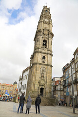 Naklejka premium oporto portugal La Torre de los Clérigos iglesia barroco 4M0A8030-as26