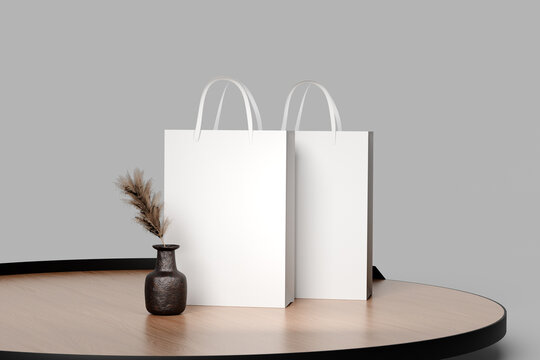 Shope bag mockup