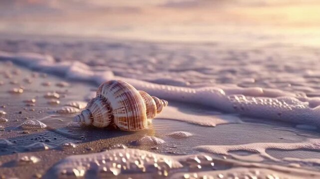 shell on the beach