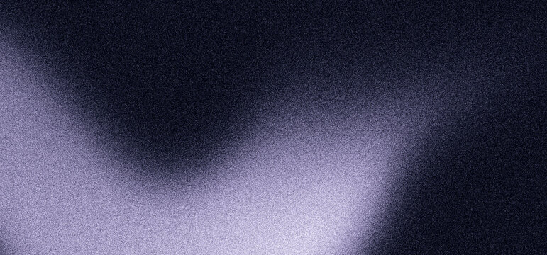 Dark purple black grainy background, glowing violet white noise texture gradient blur for banner, header, cover, poster backdrop design