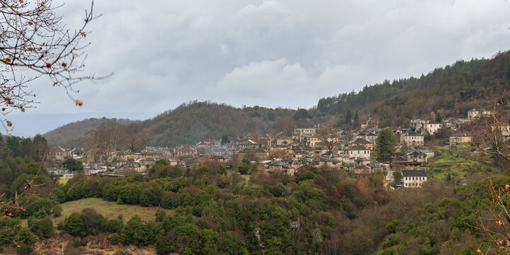 Megalo Papingo traditional village in Zagorochoria, Epirus, Greece