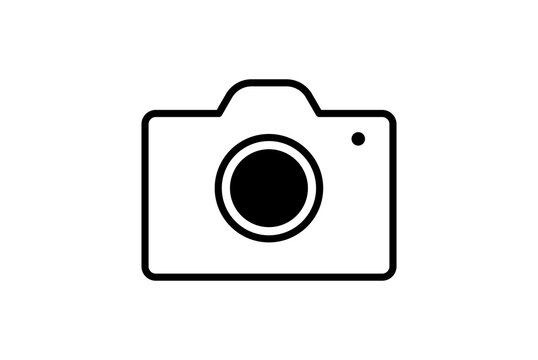 black photo camera icon png file transparent background