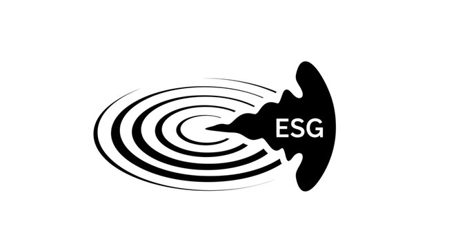 ESG Environmental Social Governance Logo Design.