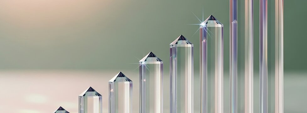 Visualize your path to success with elegant clarity and upward momentum.