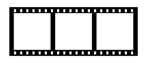 Obraz premium film strip template with panoramic frame