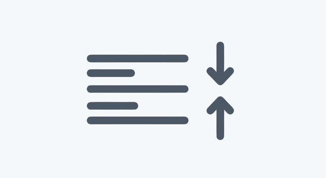 Document with up and down arrows.