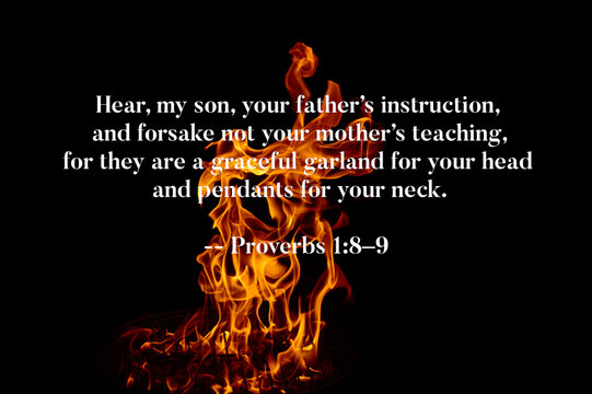 Proverbs 1 8-9