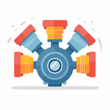 Rotary Engine Illustration