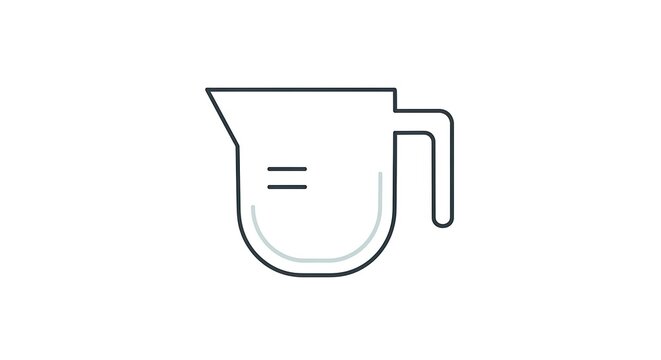 Measuring cup icon