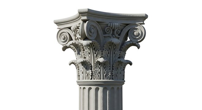 Architectural column detail