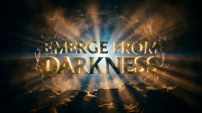 Emerge From Darkness A Mystical Journey into the Unknown Revealing Hidden Truths and Inspiring Transformation