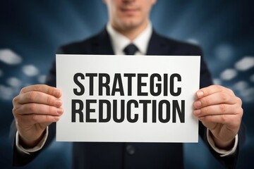 Obraz premium Implementing a Strategic Reduction to Improve Efficiency