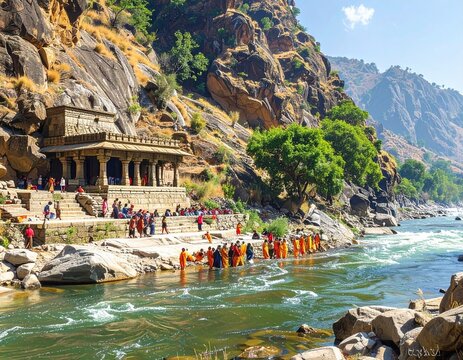 Rajrappa Temple Chhinnamasta Temple Damodar River Confluence Temple Jharkhand Real Sacred Landscape