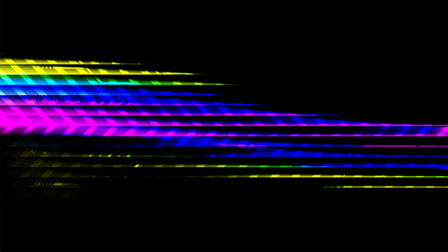 Colorful speed line background abstract neon racing sport concept