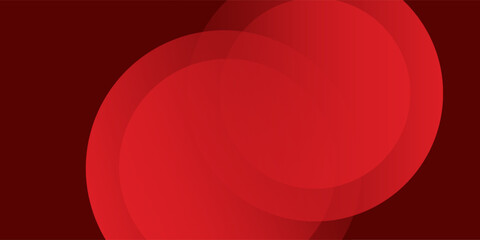 Obraz premium Red abstract background. Dynamic shapes composition. Eps10 vector