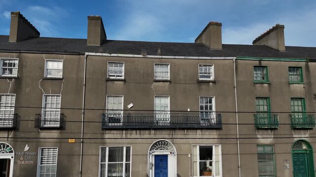 Dundalk Georgian Architecture on a Bright Winter&rsquo;s Day, Ireland