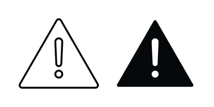 Notice icon vector symbol design set for web