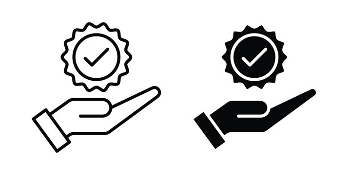 Service offer icon vector symbol design set for web