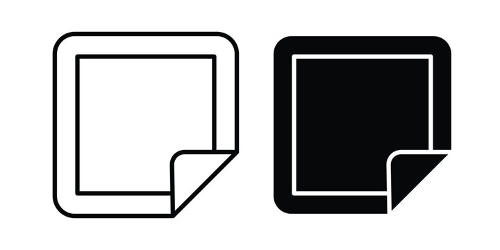 Nicotine patch icon black and white