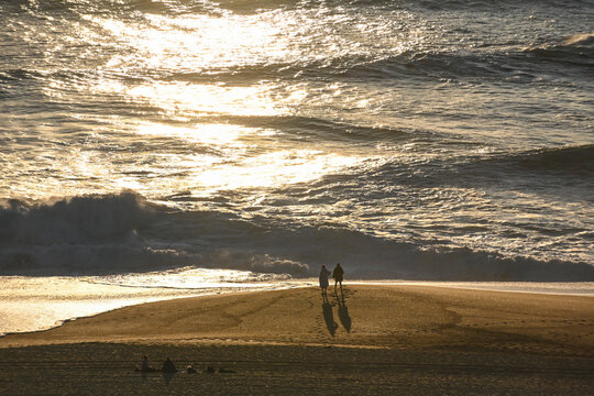 couple on the beach