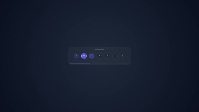 Audio visualizer showing song playback controls, with equalizer, volume, and track progression elements displayed on a dark background, evoking a digital music experience