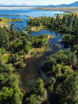 The Fall river - Northern California