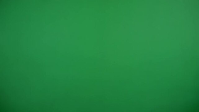 Bright Green Plain Background Element for Creative Projects