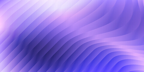 Elegant Lavender Abstract Flowing Waves for Corporate Presentation © Siti