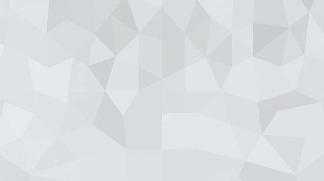 Abstract low-poly geometric pattern in soft gray tones