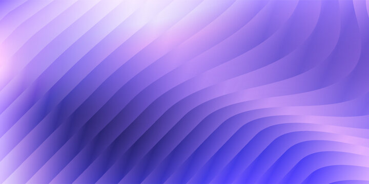 Elegant Lavender Abstract Flowing Waves for Corporate Presentation