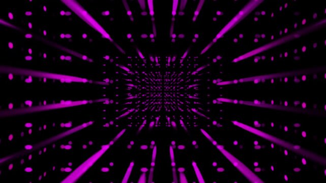 80's Abstract Background. 3d animation