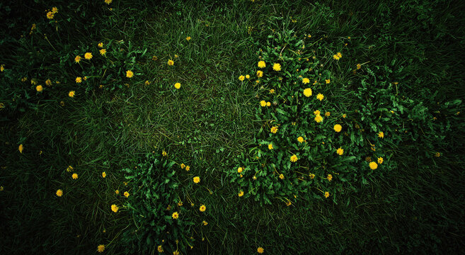 Vibrant green foliage accented by small yellow blossoms