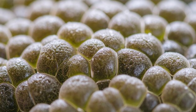Close-up of Lithops Succulents - A Textured Tapestry of Living Stones.