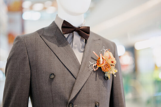 luxury suit in store