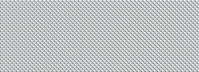 Obraz premium Grey and white quilted fabric texture background pattern