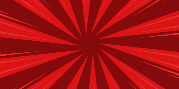 Comic background with red color