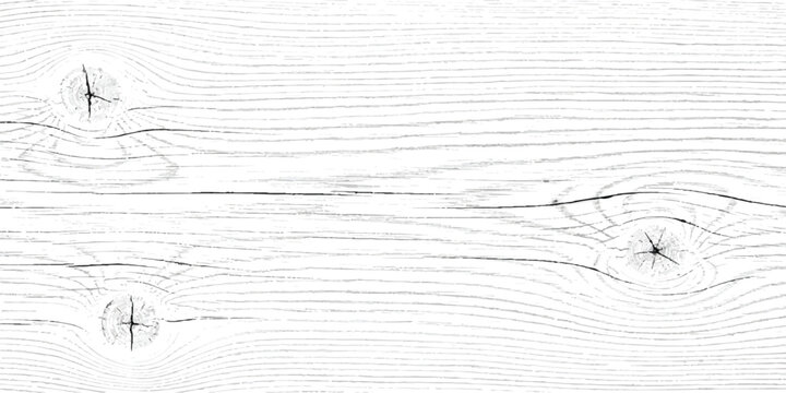 Minimalist hand drawn line art illustration of wooden texture with natural grain patterns and knots for design