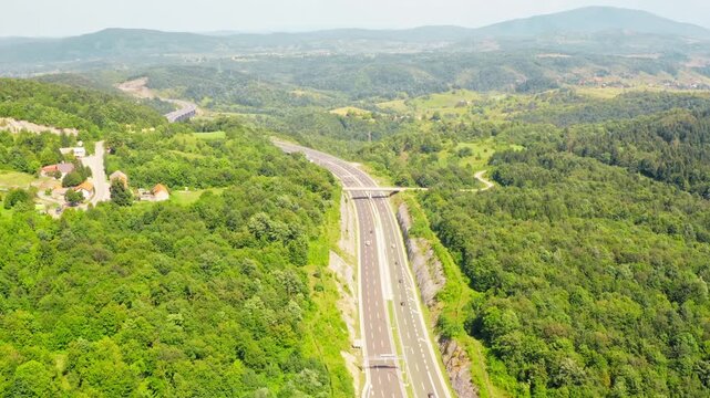 Scenic road leading to Zadar, Croatia showcasing beautiful coastal landscapes, Mediterranean scenery, and European travel atmosphere captured in cinematic motion.