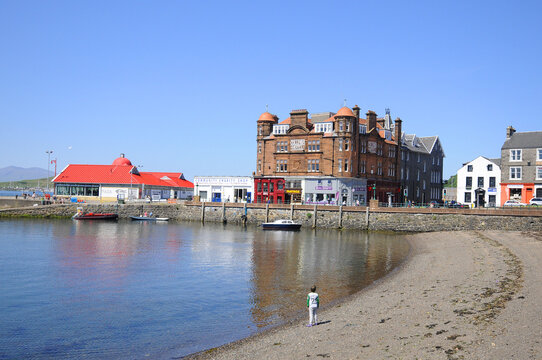 OBAN, SCOTLAND UNITED KINGDOM: The beautiful city of Oban in Argyll, Scotland, Oban is a resort town within the Argyll and Bute council area of Scotland
